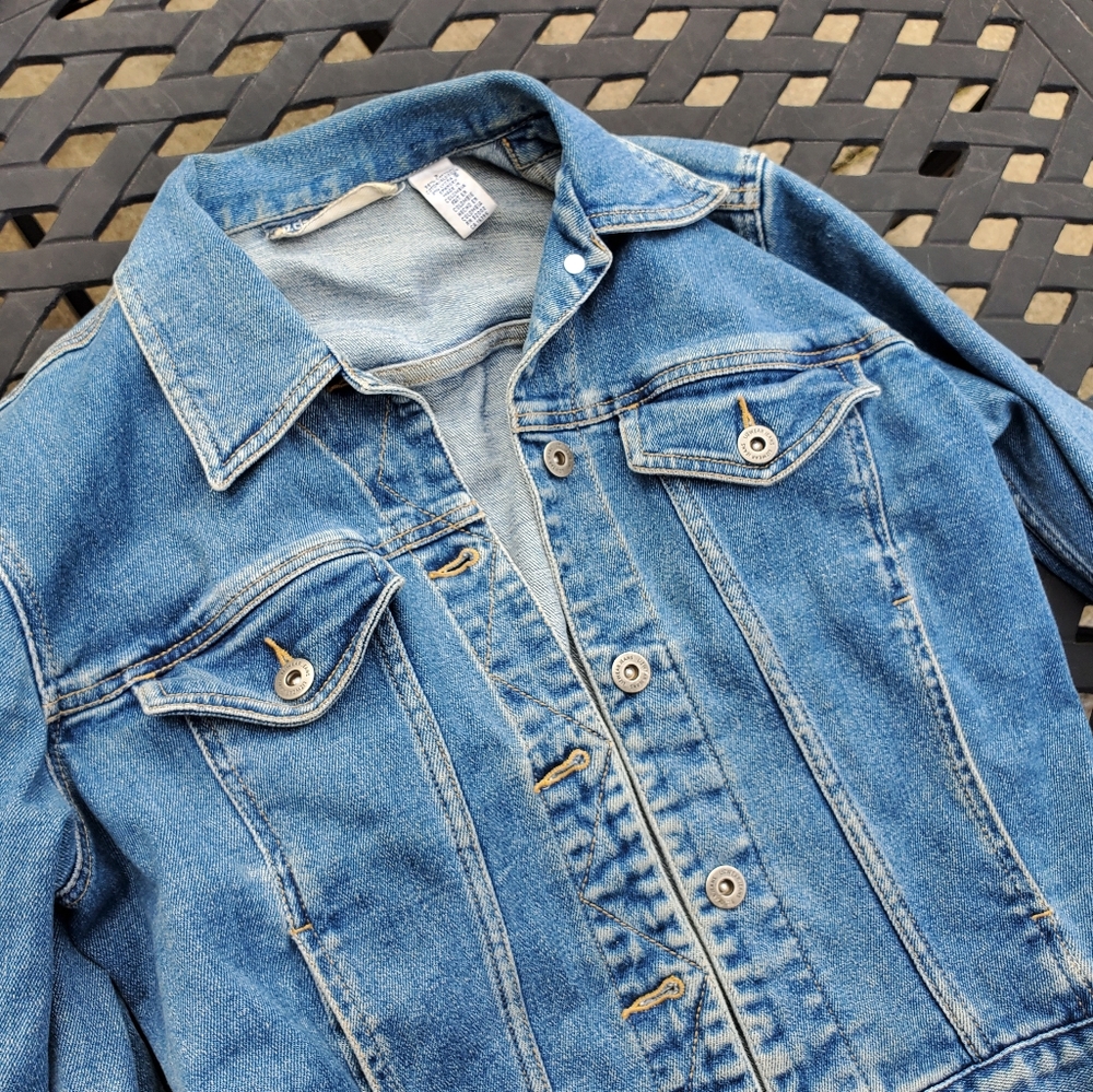 Vintage Jean Jacket From Late 80s or Early 90s